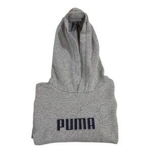 Puma Heather Gray Pullover Hoodie